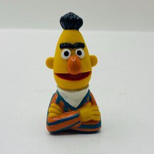 Sesame Street Bert Finger Puppet Applause Vintage Figure